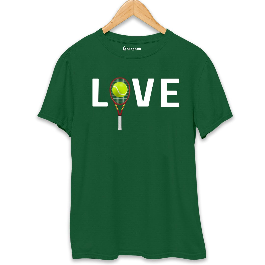 Love Tennis T-Shirt The Shophaul