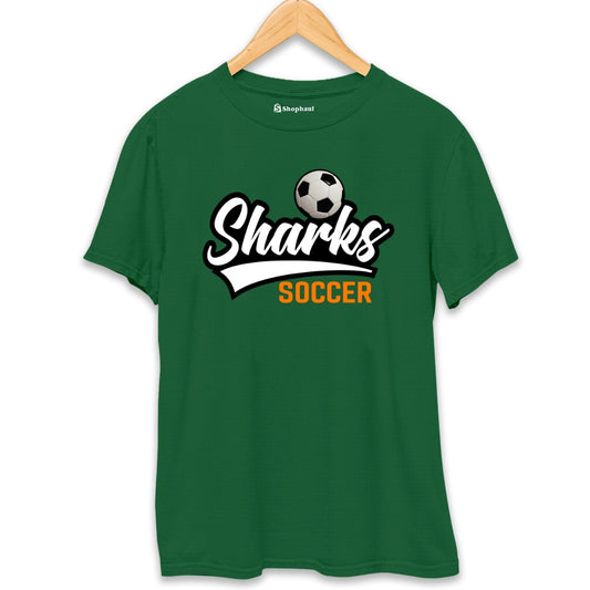 Sharks Soccer Football T-Shirt The Shophaul