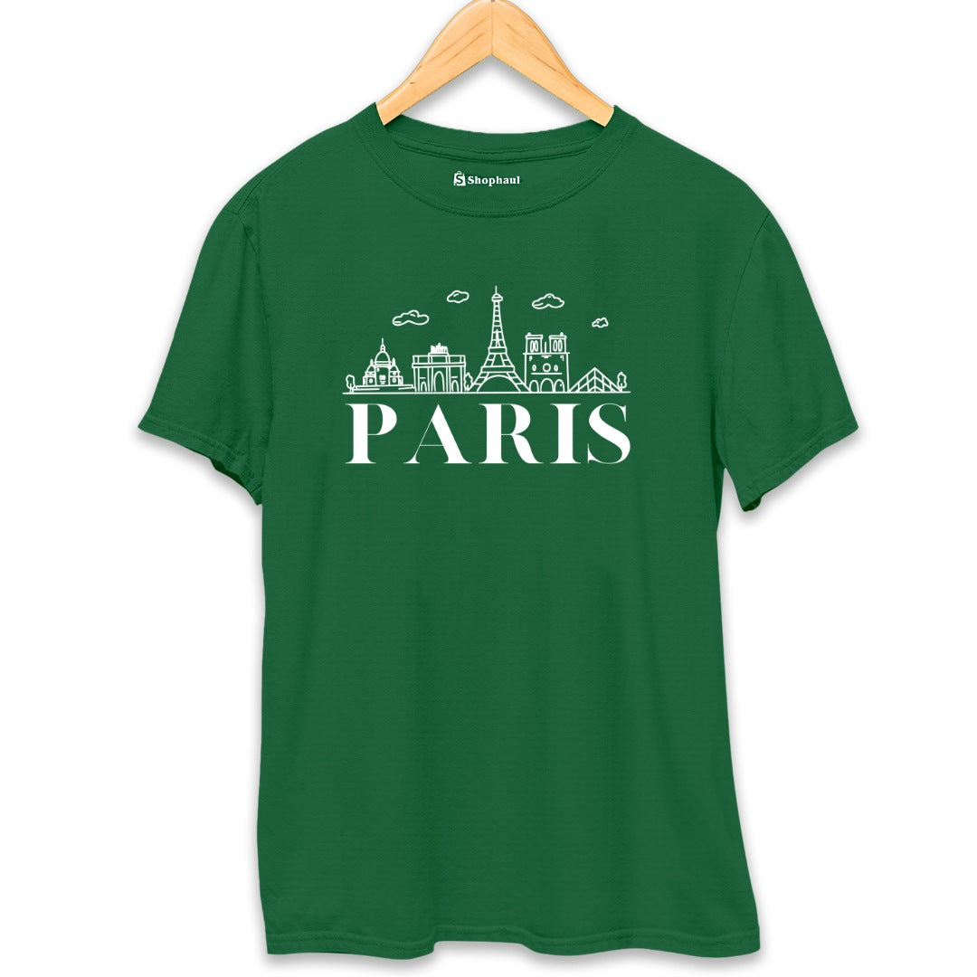 Paris Travel T-Shirt The Shophaul