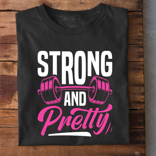 Feminine Weightlifting Gym T-Shirt