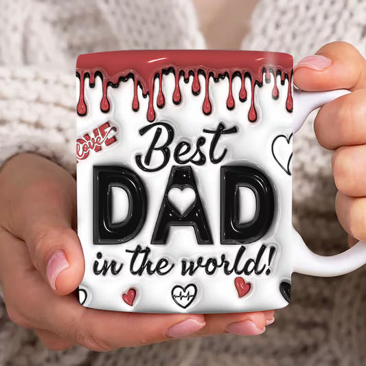 Best Dad in the world Mug Best Dad in the world Mug - White / 11 OZ