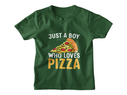 Just a Boy Who Loves Pizza T-Shirt