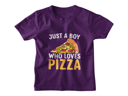 Just a Boy Who Loves Pizza T-Shirt