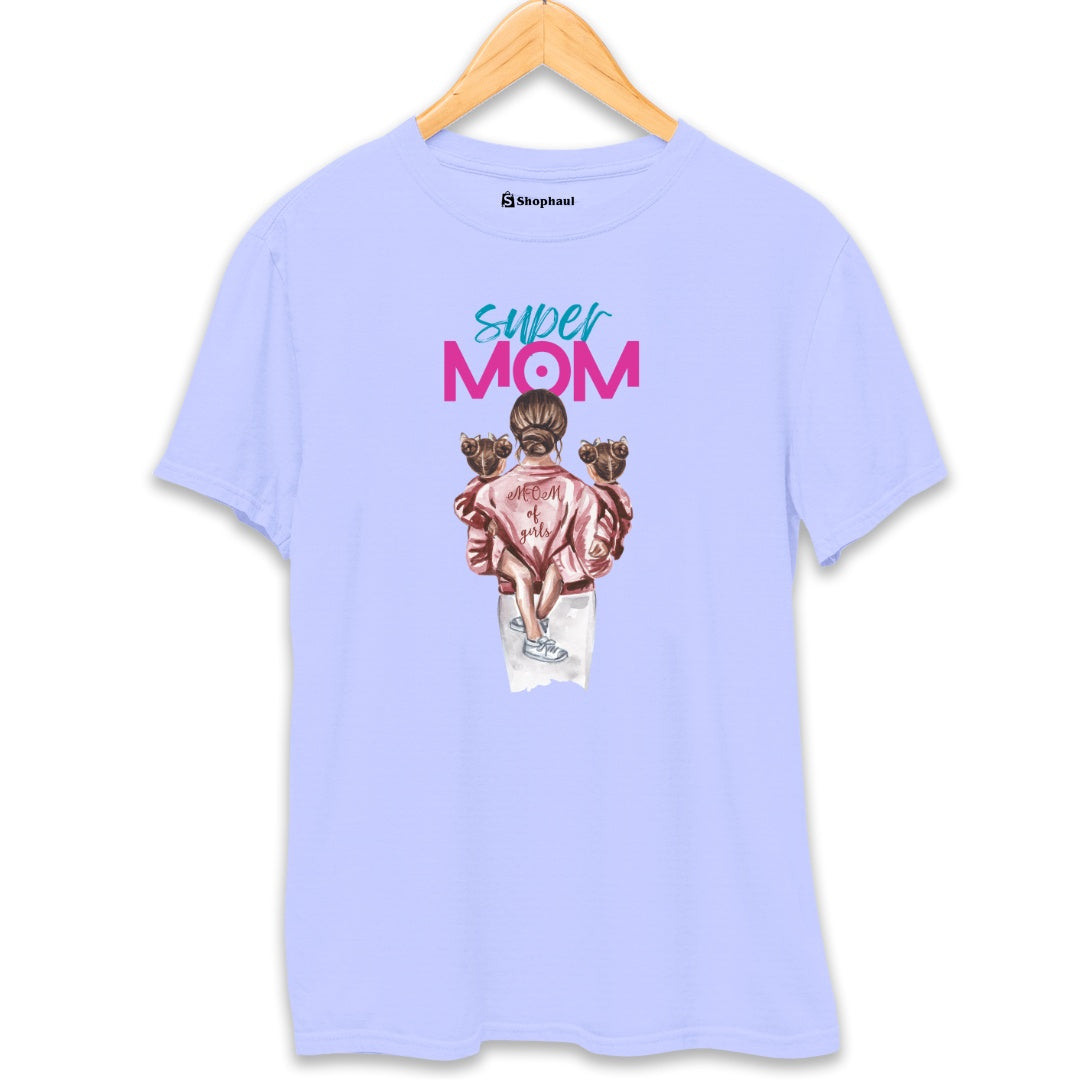 MOM of Girls T-Shirt The Shophaul