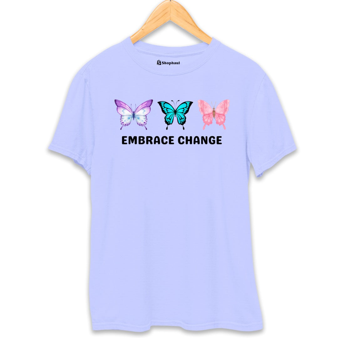 Embrace Change Butterfly T-Shirt The Shophaul