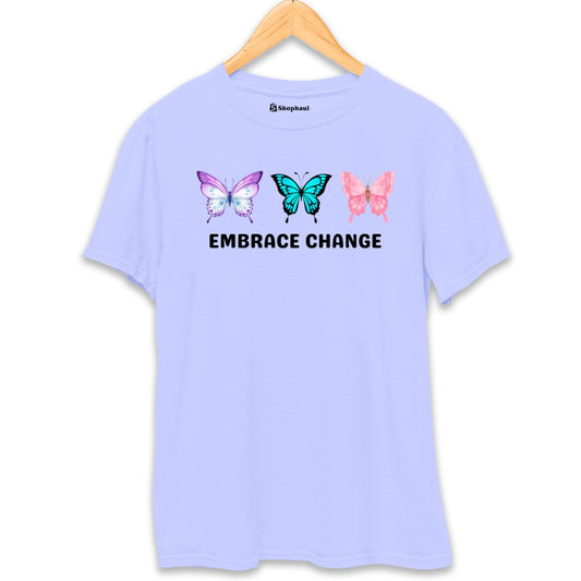 Embrace Change Butterfly T-Shirt The Shophaul