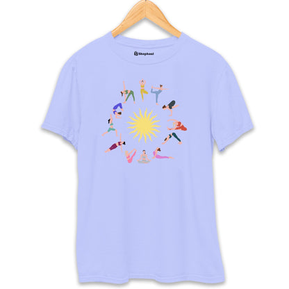 Surya Namskar Yoga T-Shirt The Shophaul