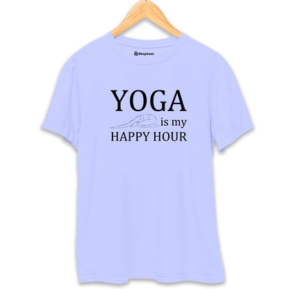 Yoga is my Happy Hour T-Shirt The Shophaul