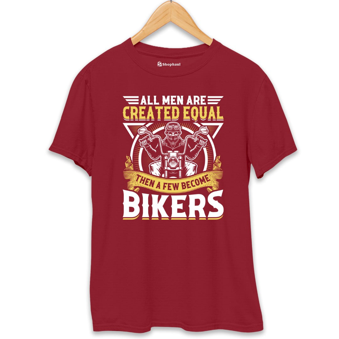 All Men Created Equal Biker T-Shirt The Shophaul