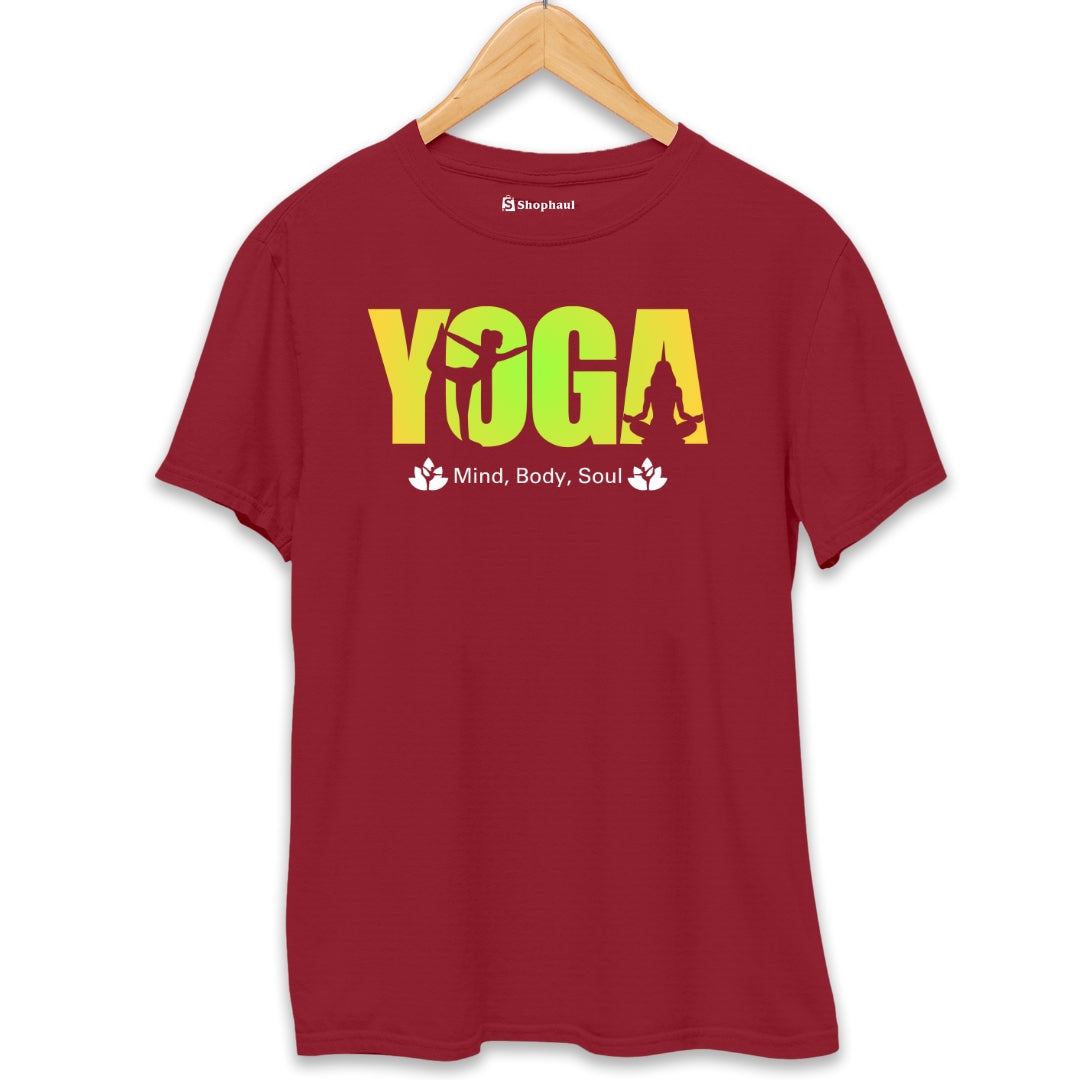 Mind Body Soul Yoga T-Shirt The Shophaul