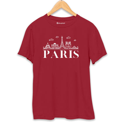 Paris Travel T-Shirt The Shophaul