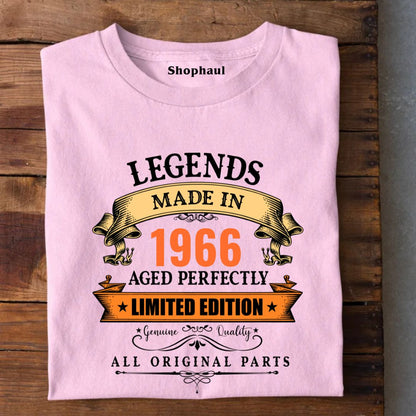 Legends Made in 1966 Unisex T-Shirt