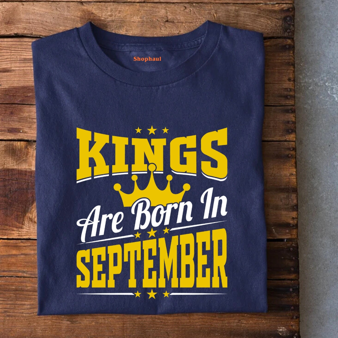 Kings Born in September T-Shirt