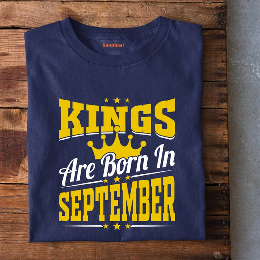 Kings Born in September T-Shirt
