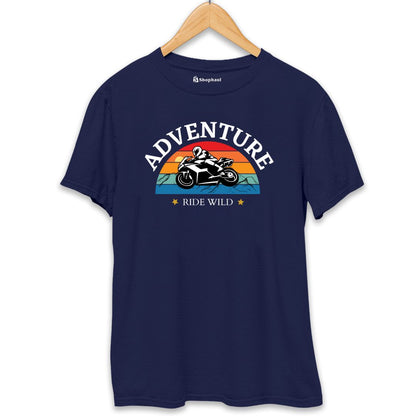 Adventure Wild Ride Biker T-Shirt The Shophaul