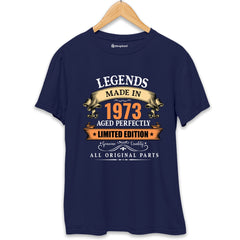 Legends made in 1973 Birthday T-Shirt