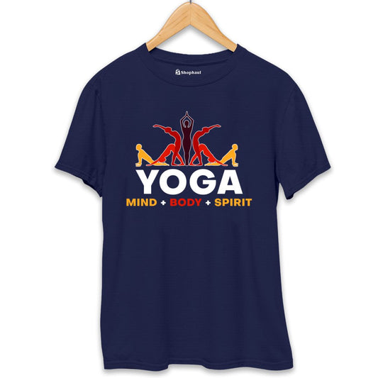 Mind Body Spirit Yoga T-Shirt The Shophaul