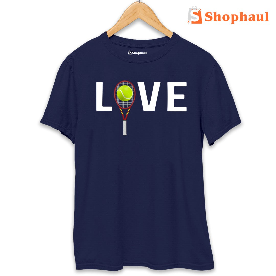 Love Tennis T-Shirt The Shophaul