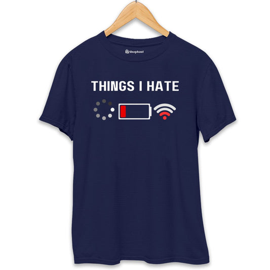 Things I hate Coding T-Shirt The Shophaul