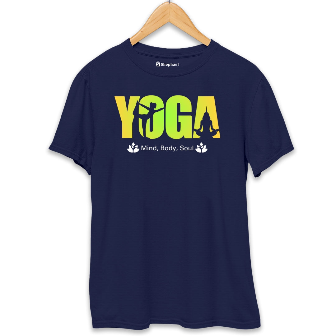 Mind Body Soul Yoga T-Shirt The Shophaul