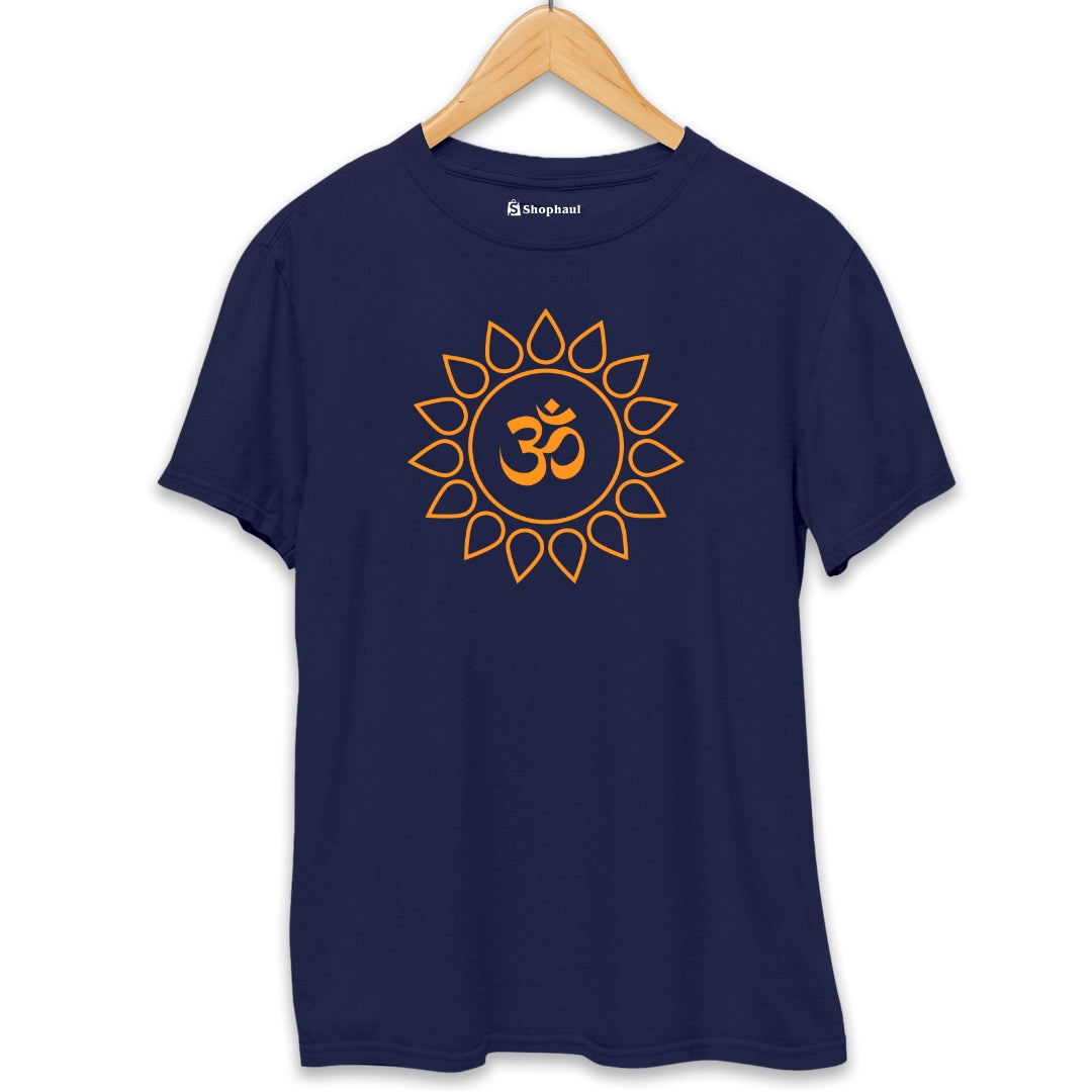 Om Rangoli Yoga T-Shirt The Shophaul