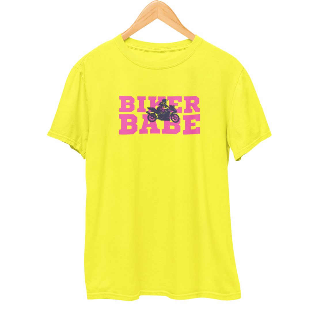 Biker Bebe Biker T-Shirt  New-Yellow-XXL