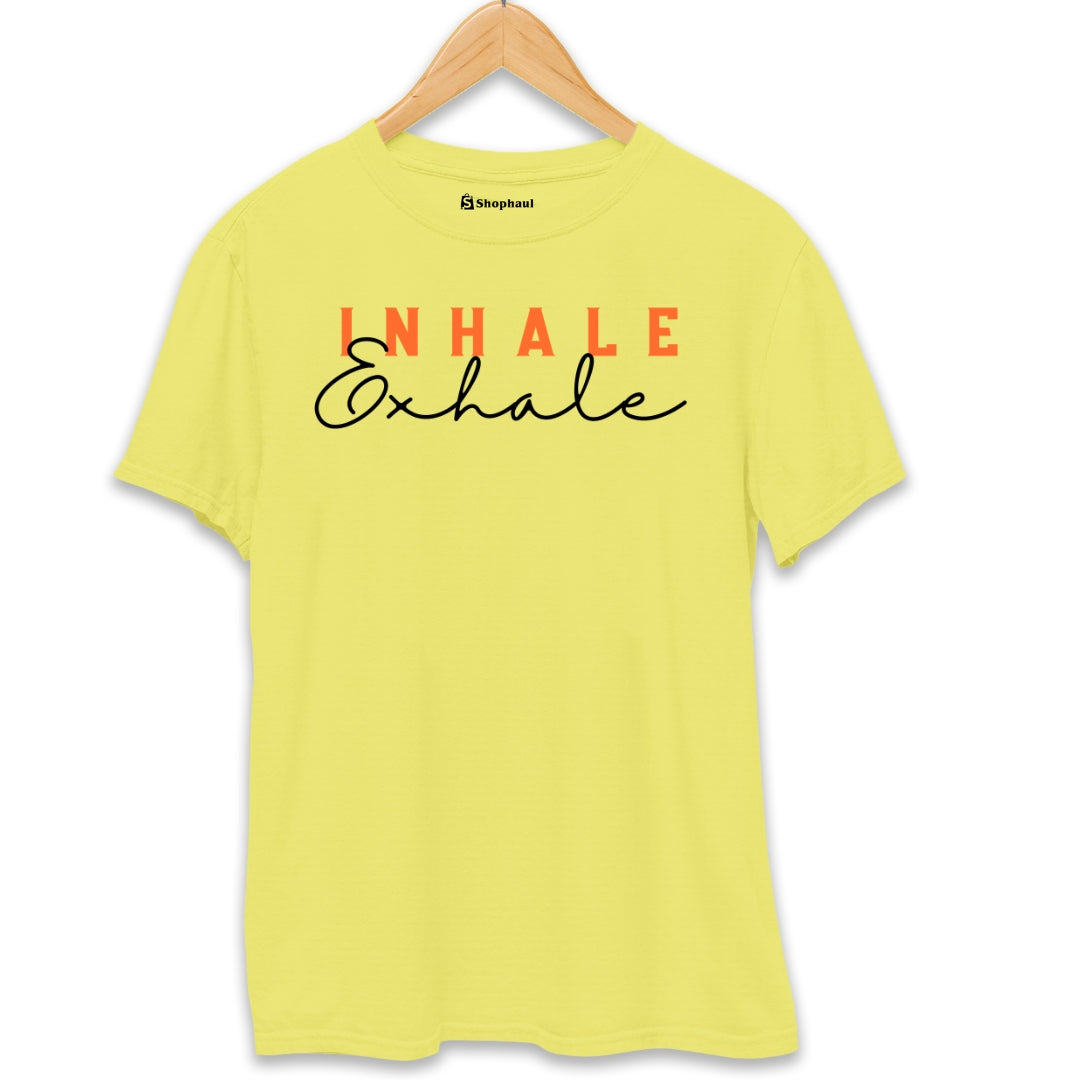 Inhale Exhale Yoga T-Shirt The Shophaul