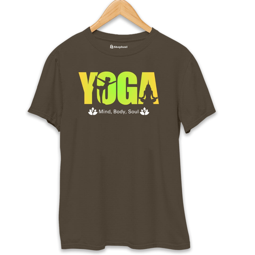 Mind Body Soul Yoga T-Shirt The Shophaul