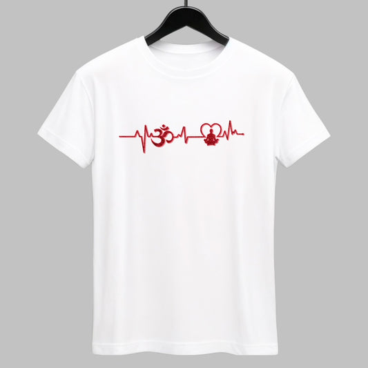 OM Heartbeat Yoga T-Shirt