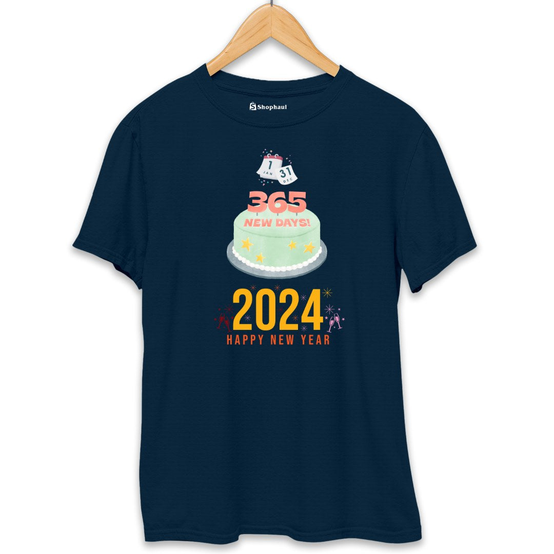 365 New Days New Year T-Shirt The Shophaul