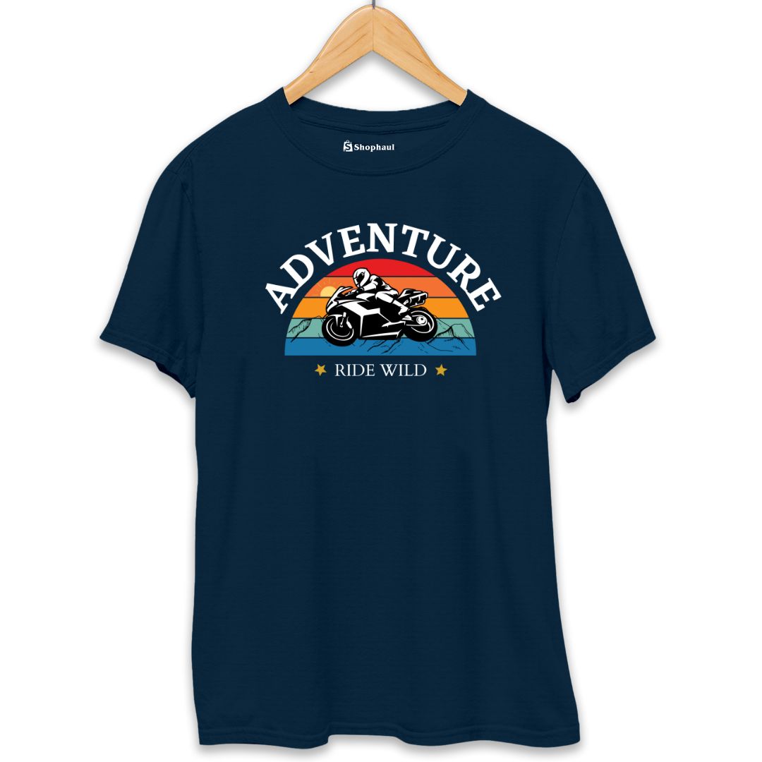 Adventure Wild Ride Biker T-Shirt The Shophaul