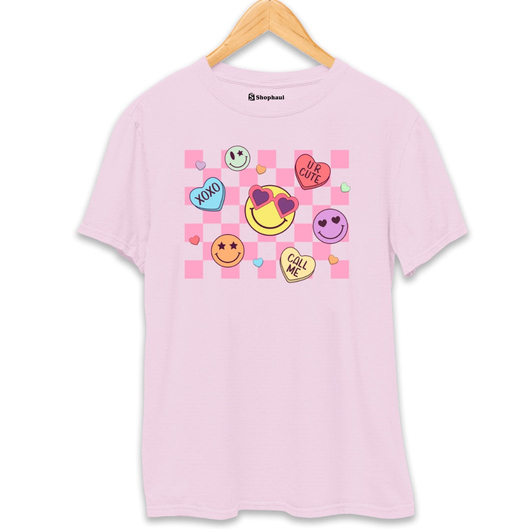 Valentine Smiley T-Shirt The Shophaul