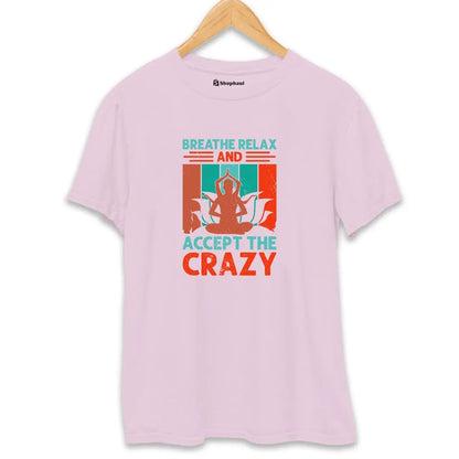 Breath Relax Yoga T-Shirt The Shophaul