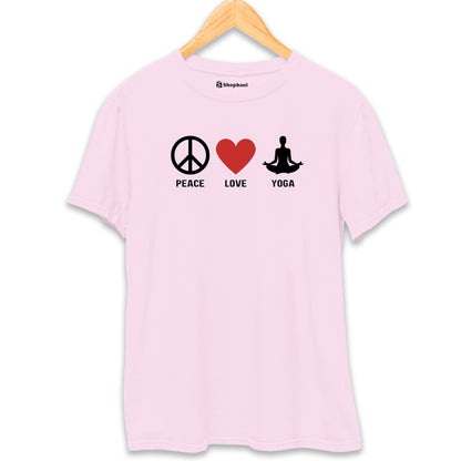 Peace Love Yoga T-Shirt The Shophaul