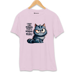 I don't like morning people Cat T-Shirt