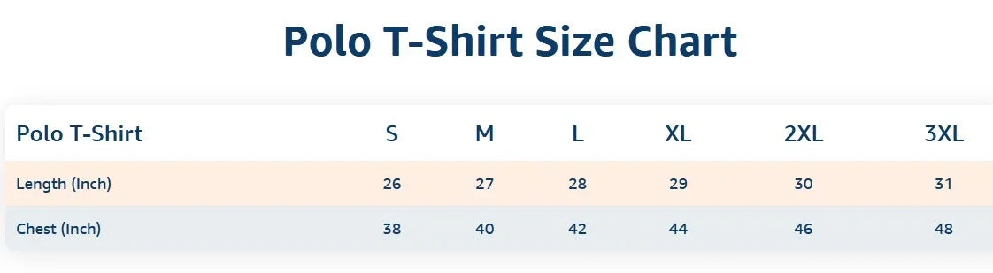 Polo T-Shirt Half Sleeve - Navy Blue