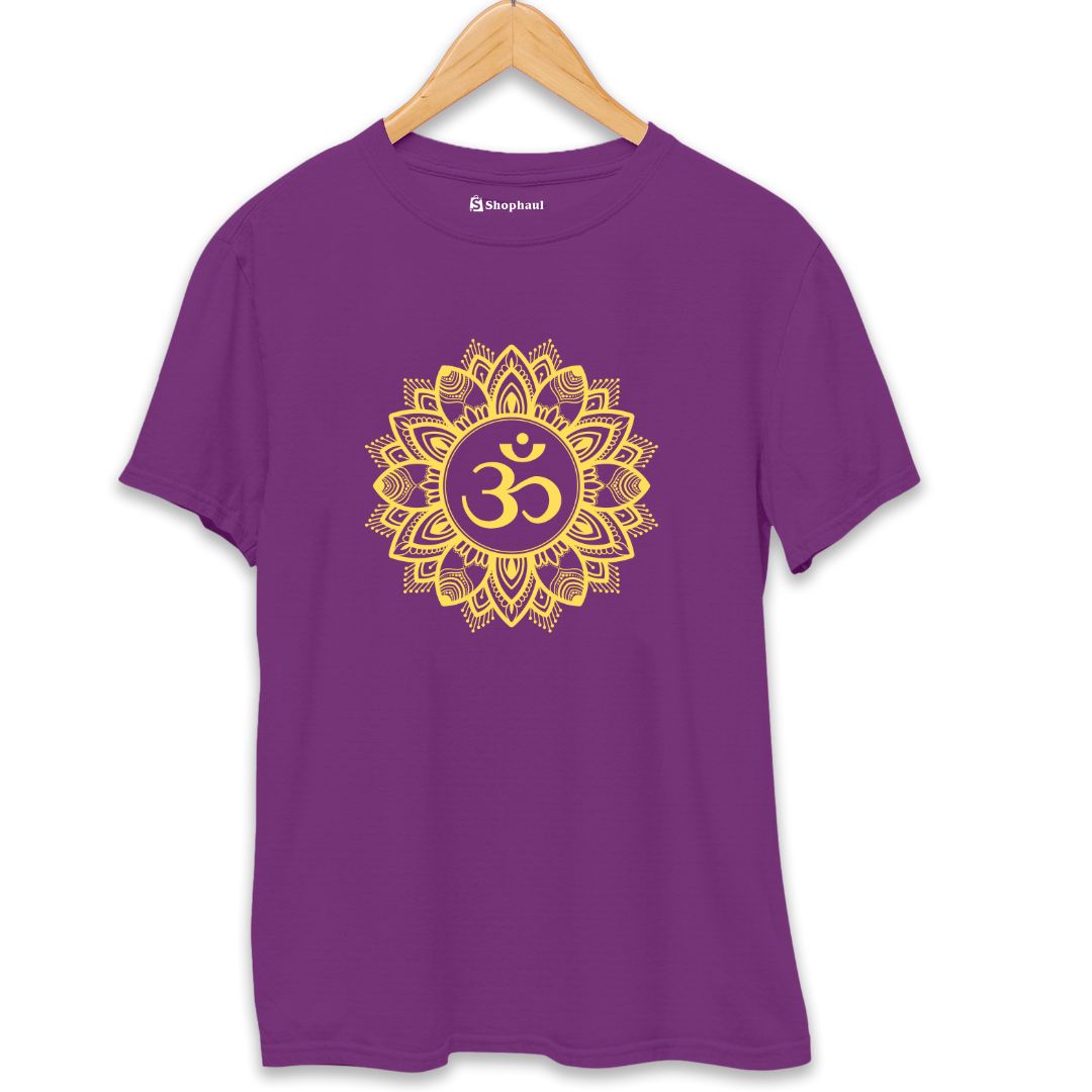 Om Yoga t shirt for Women