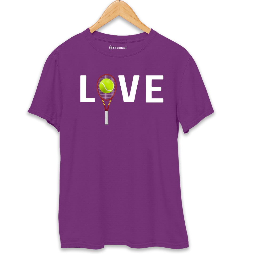 Love Tennis T-Shirt The Shophaul