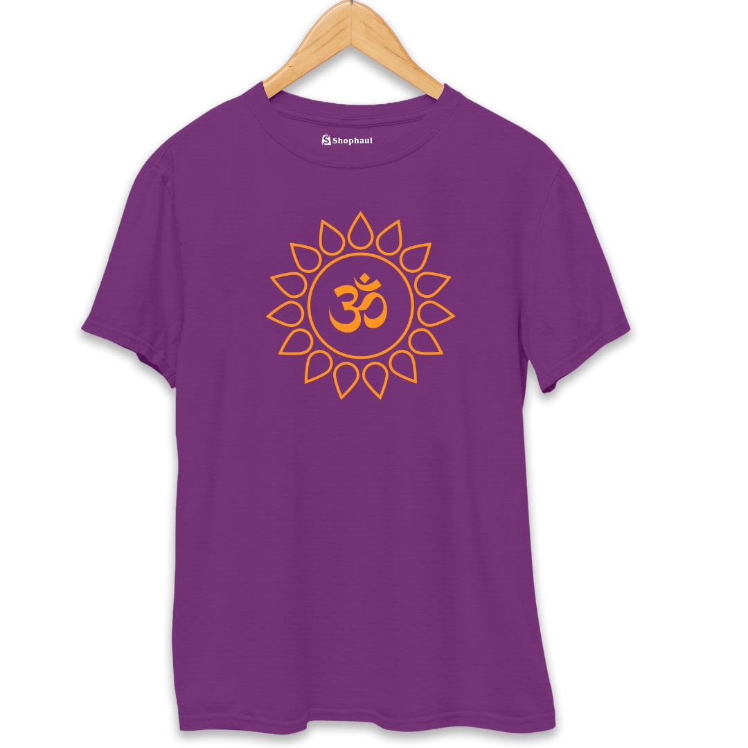 Purple Yoga T shirt