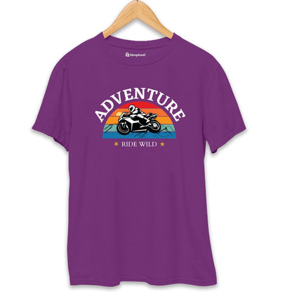 Adventure Wild Ride Biker T-Shirt The Shophaul