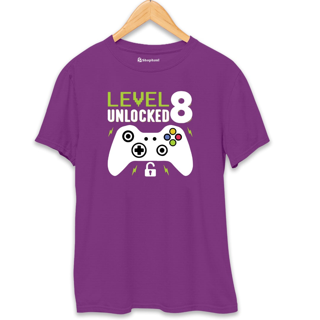 Level Unlocked Gaming T-Shirt The Shophaul