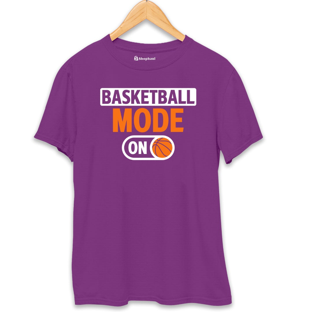 Basketball Mode On T-Shirt The Shophaul