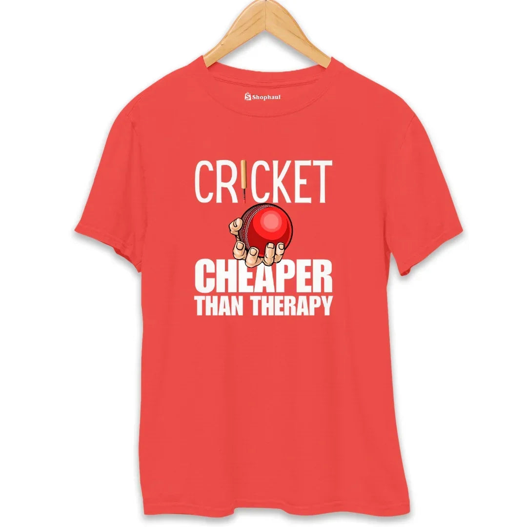 Cricket is my Therapy T-Shirt
