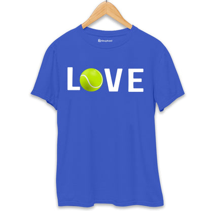 Love Tennis T-Shirt  Royal-Blue-XXL