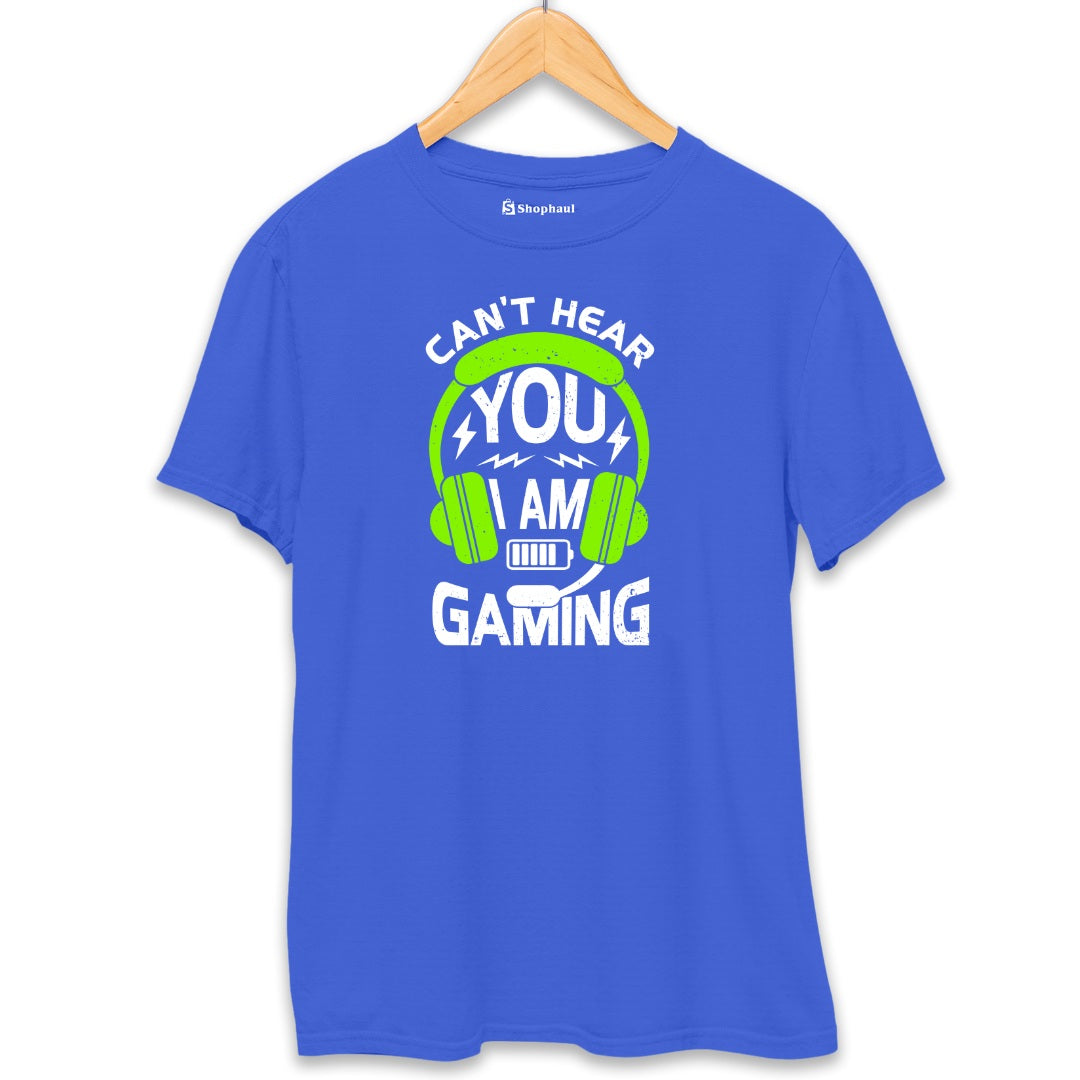 Can't Hear You I'am Gaming T-Shirt The Shophaul Designs