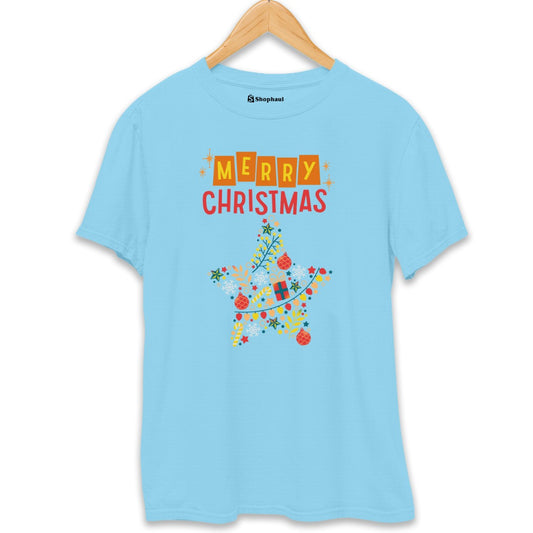 Merry Christmas Star T-Shirt