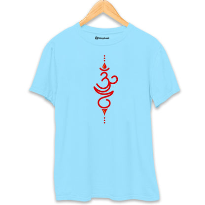 Om Yoga T-Shirt  SkyBlue-XXL