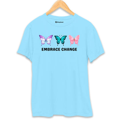 Embrace Change Butterfly T-Shirt The Shophaul