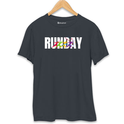 Runday Running T-Shirt  Steel-Grey-XXL