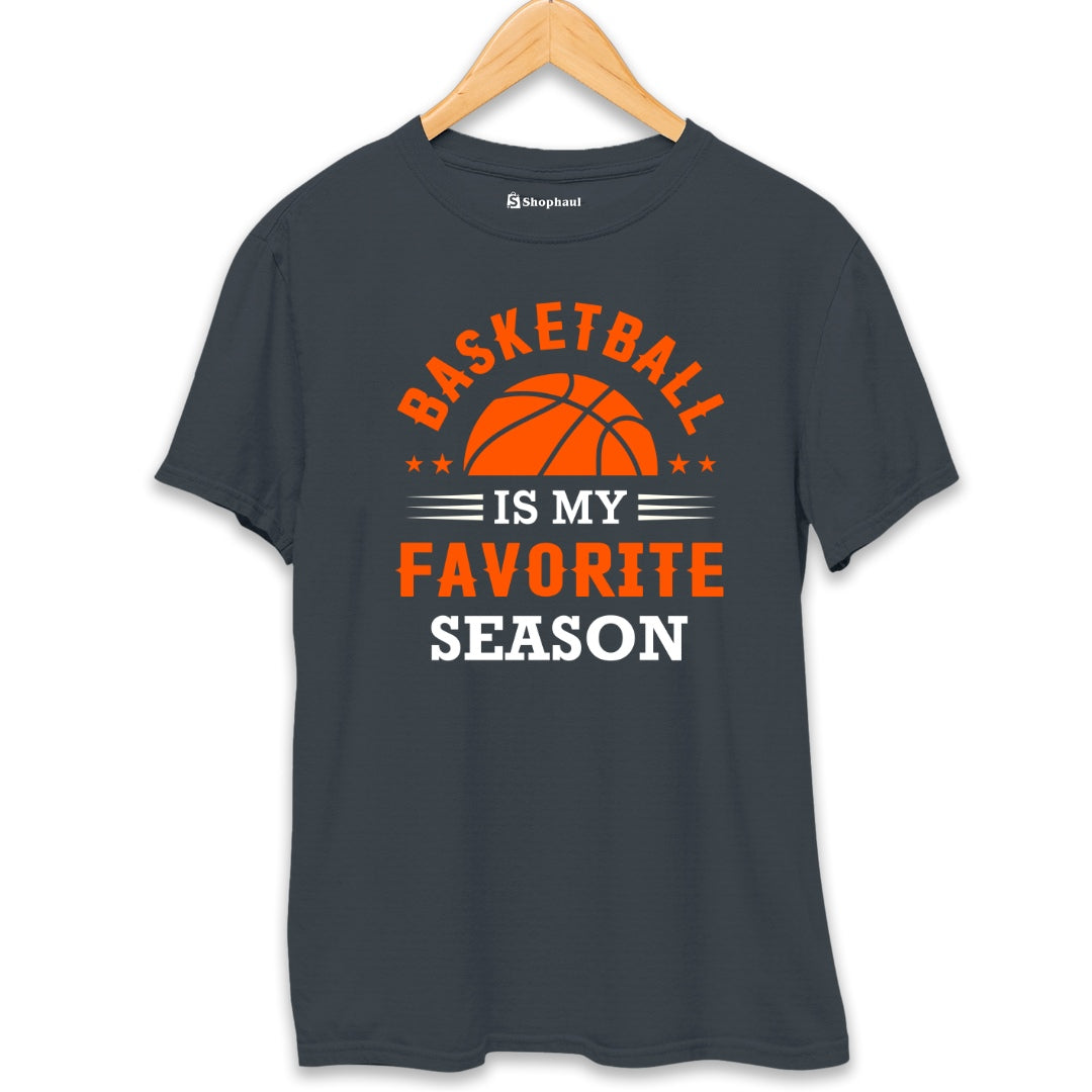 Basketball is my Favorite Season T-Shirt The Shophaul